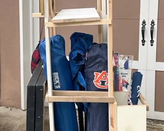 Handmade Garage Storage