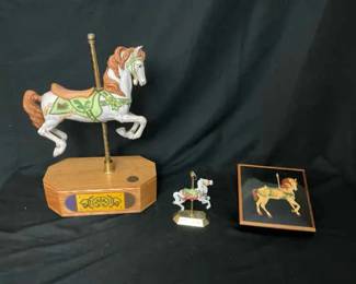 Vintage Carousel Horses