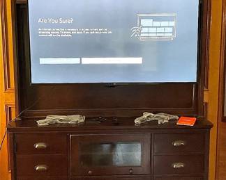 TV Cabinet With Fire TV