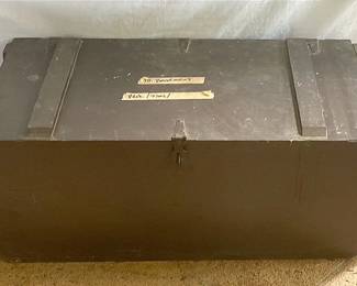 Vintage Black Trunk