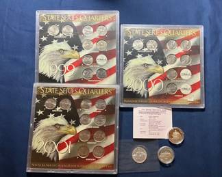 Quarters And half Dollars