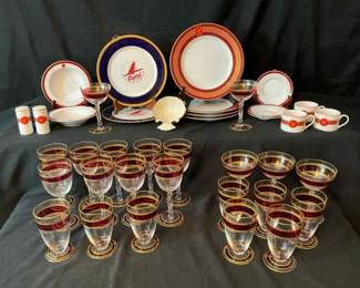 Red And Gold Dinner