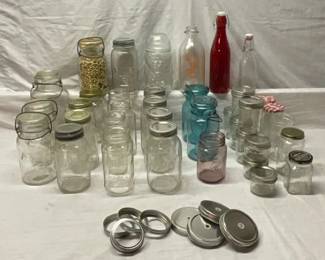 Vintage Mason Jar Collection