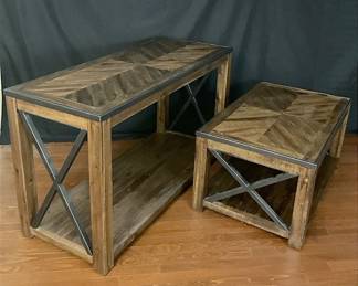 Sofa Table And Coffee Table Duo