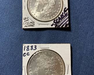 1882 And 1883 Carson City