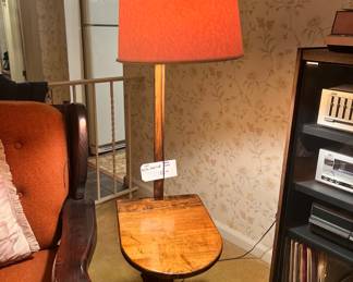 PETITE DROP LEAF SIDE TABLE LAMP