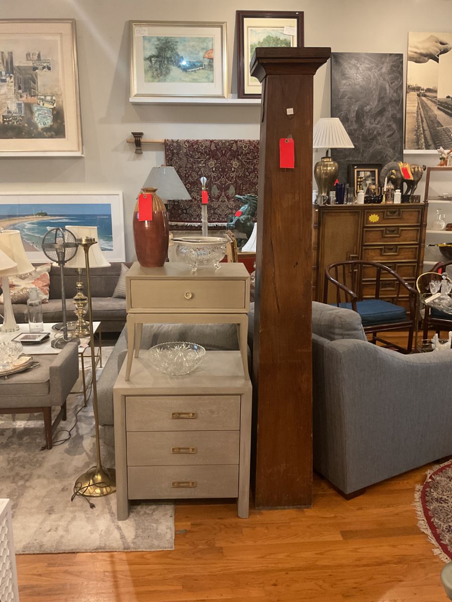 Antique wooden pillar 81” x 11.5” x 11.5” $50 + tax