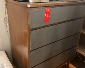 4 drawer dresser 43” x 34” x 18” $187.50 + tax
