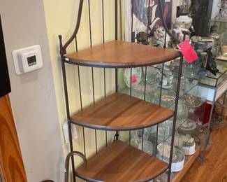 Corner shelving unit 78” x 27”x 19” $100 + tax