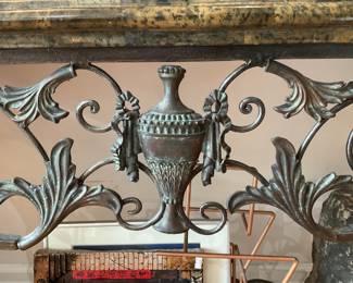 Wall mounted marble entry table 32” x 46”x18” $250 + tax
