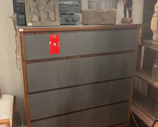 4 drawer dresser 43” x 34” x 18” $187.50 + tax