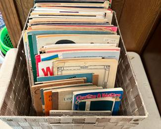 Sheet Music and Books
