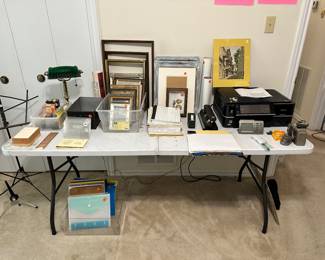 Frames, Lamp, Printer, etc.