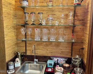 Bar Glasses, Coasters, etc.