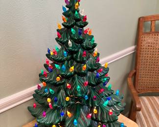 Vintage Ceramic Christmas Tree