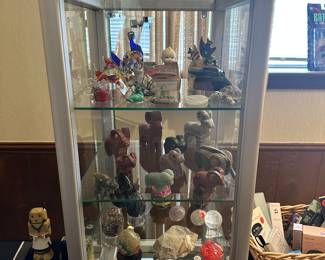 Glass Figurines, Fetishes, Stone Eggs, etc.