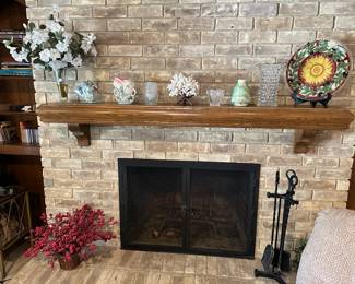 Decor, Fireplace Tools, Crystal