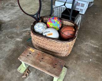Balls, Tennis Racket