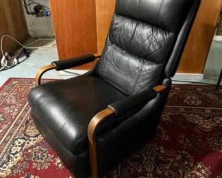 LaZBoy Leather Rocker Recliner Chair