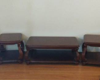 Coffee Table W 2 Matching Endtables