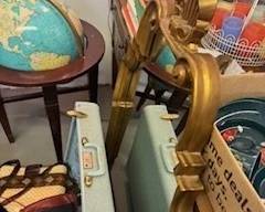 mirrors , pictures, dishware