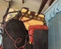 bags, clutches, suitcase, purses