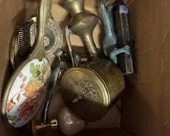 brass, brush set