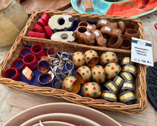 Unmarked Napkin Rings