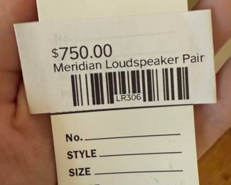 Meridian Loudspeaker Pair