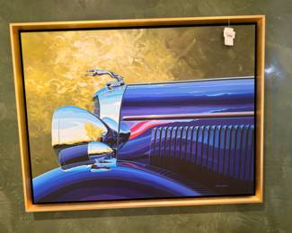 Tom Hale Lincoln Car Painting