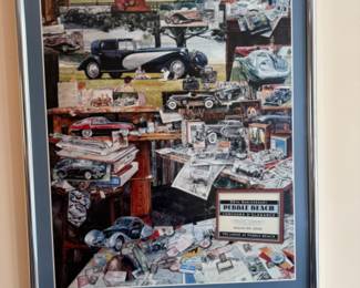 Framed Car Art