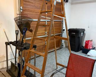 Ladders, Outdoor Chairs
