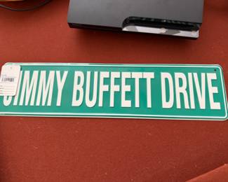 Jimmy Buffet Drive Sign