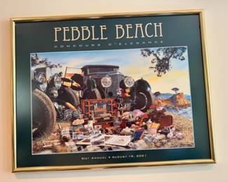 Framed Car Art