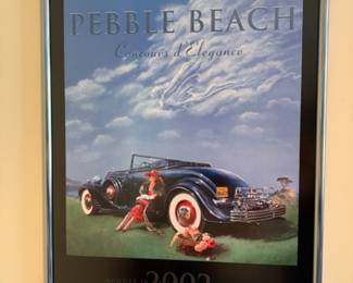 Framed Car Art