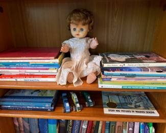 Books, Vintage Doll
