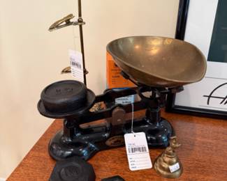 Brass Letter Holder, Weylux Prince Scale