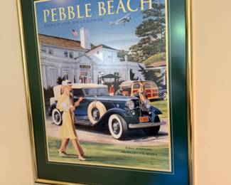 Framed Car Art