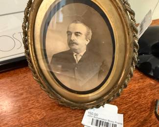 John Wanamaker Brass Frame