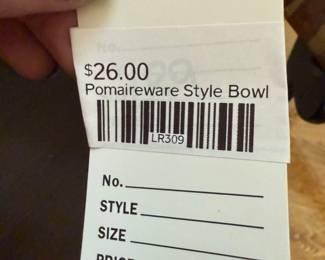 Pomaireware Style Bowl