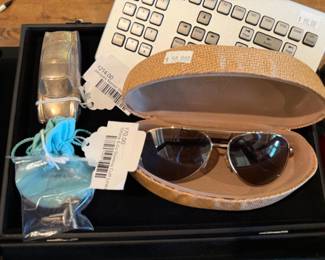 Tiffany & Co Sterling Cuff Links, Sunglasses