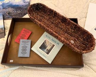 Trays, Baskets, Books