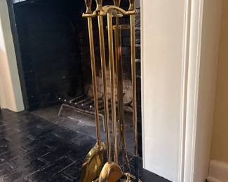 Brass Fireplace Tools