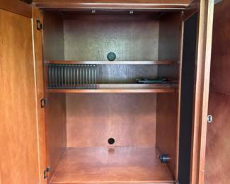 Hooker Furniture Cherry Wood Armoire Entertainment unit