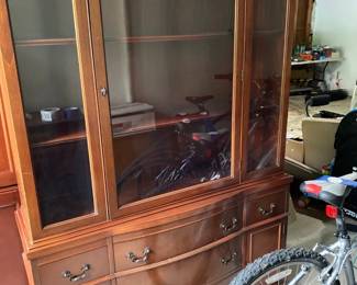 Solid Cherry China Cabinet
