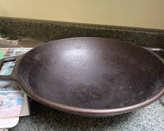 japanese cast iron wok