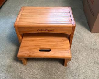 Eddie Bauer Kids slide out step stool