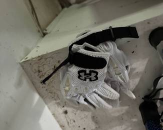 Under Armour Combat Linemen football gloves