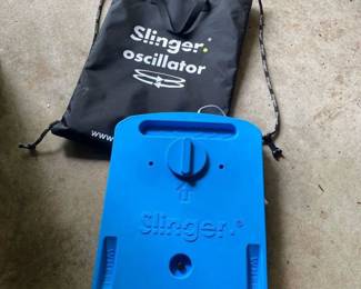 Slinger Oscillator Tennis Ball Launcher