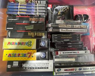 More video games.